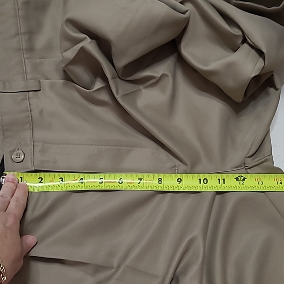 NWT Savane Men's Pleated Khaki Pants with cuffed hem size 36x30 - Picture 9 of 9